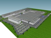 Kopřivnice - V&yacute;robn&iacute; hala fy BROSE