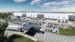 Hru&scaron;ov - Logistick&eacute; haly