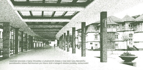 Cena hejtmana - kolon&aacute;da Luhačovice